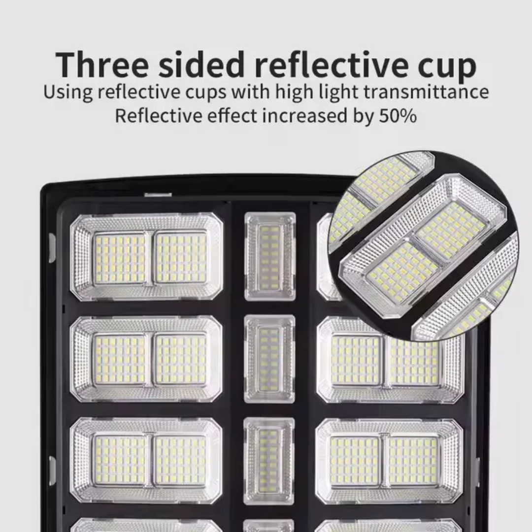 lampe de route extérieure étanche 2000w intégré tout en un lampadaire LED solaire Ip 65