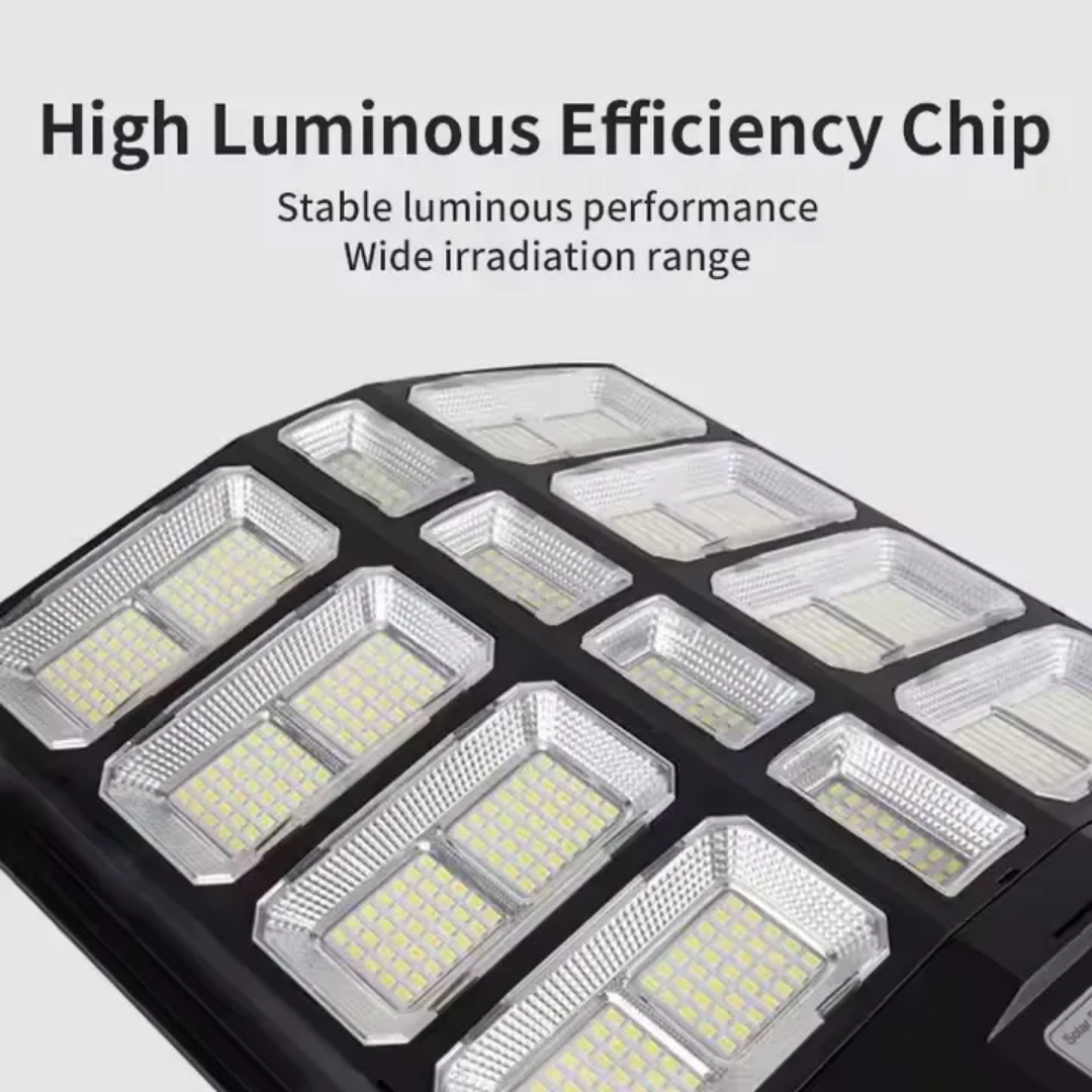 lampe de route extérieure étanche 2000w intégré tout en un lampadaire LED solaire Ip 65