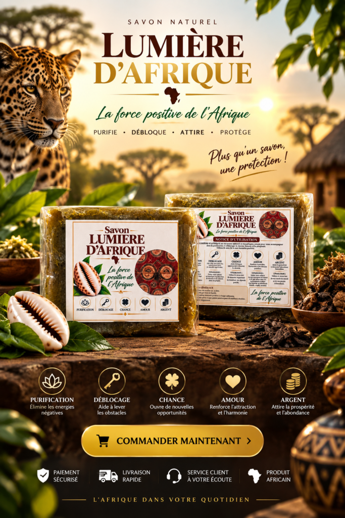 SAVON LUMIÈRE D’AFRIQUE